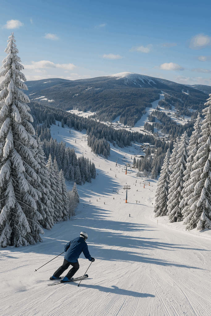 Lyžování v Libereckém kraji